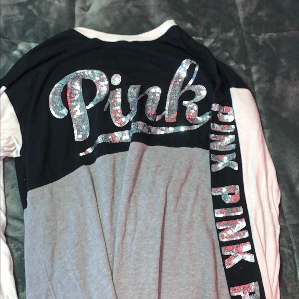 Long sleeve shirt from pink